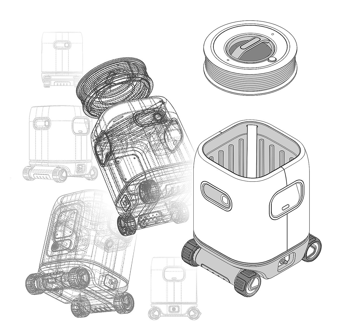 Marius Kindler，kärcher，sustainable，Aesthetic design，product design，Outdoor Pressure Wash Equipment，Rental ecosystem，