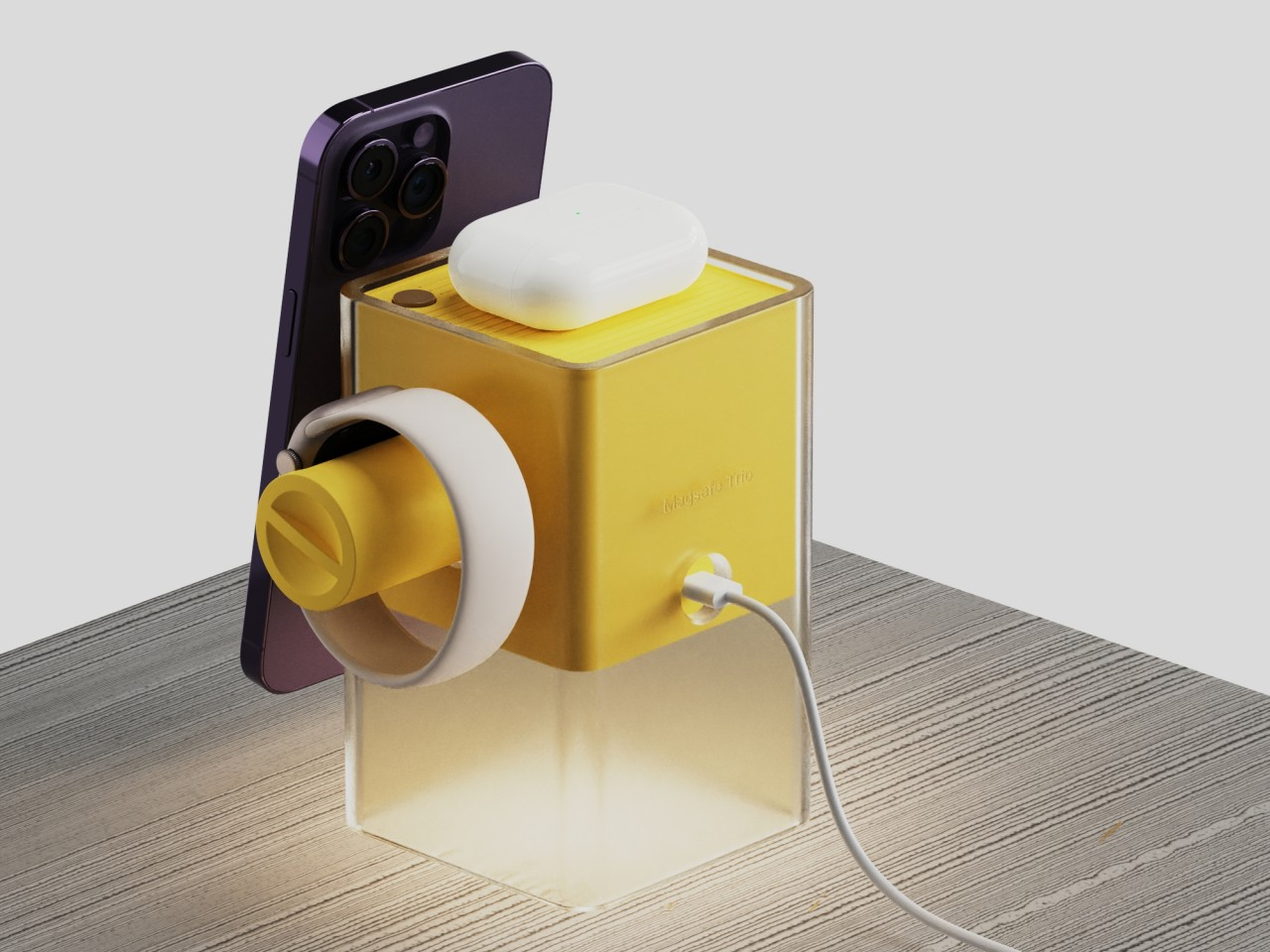 wireless charger ，Appearance design，multi-function，product design，