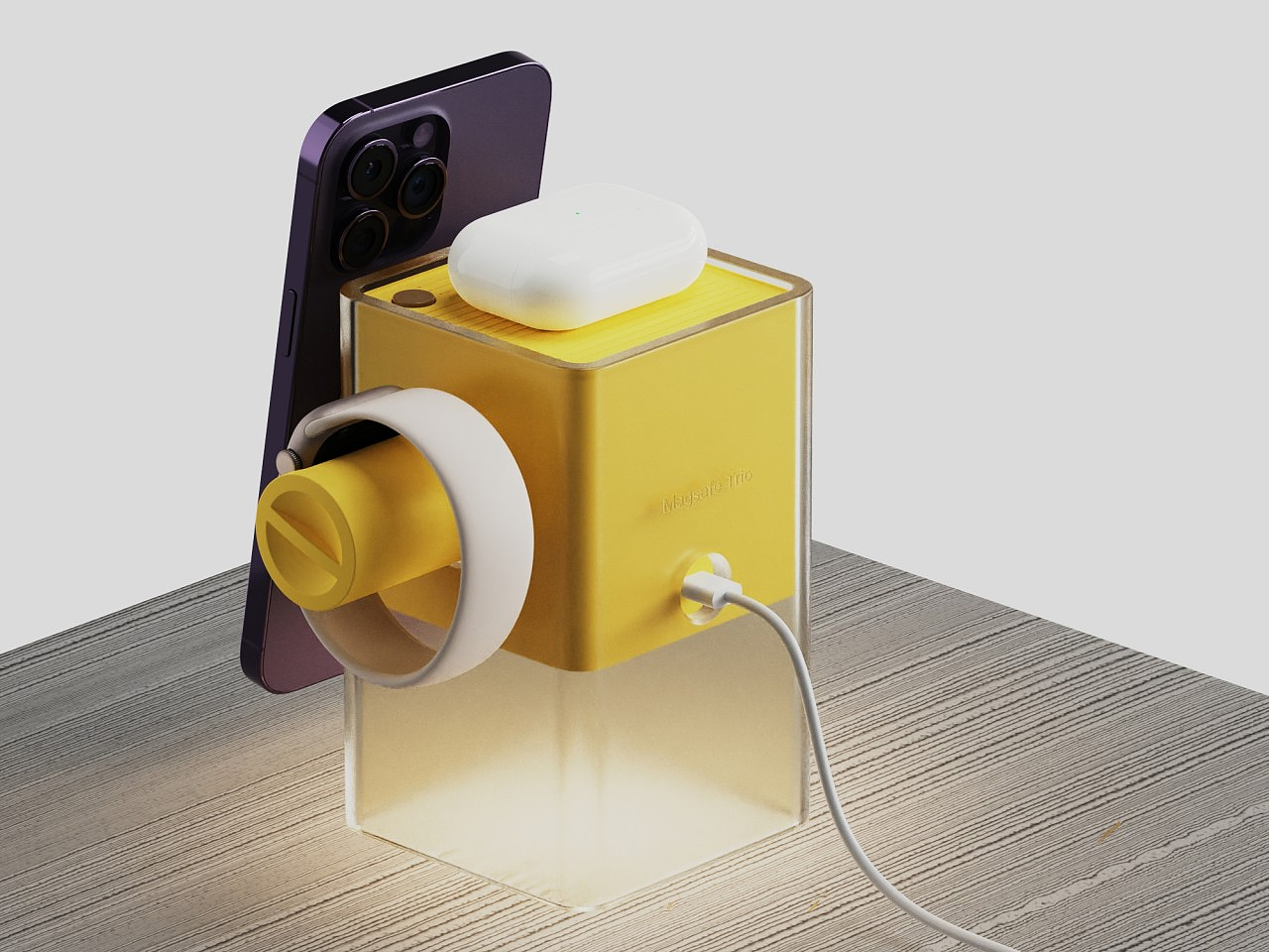 wireless charger ，Appearance design，multi-function，product design，