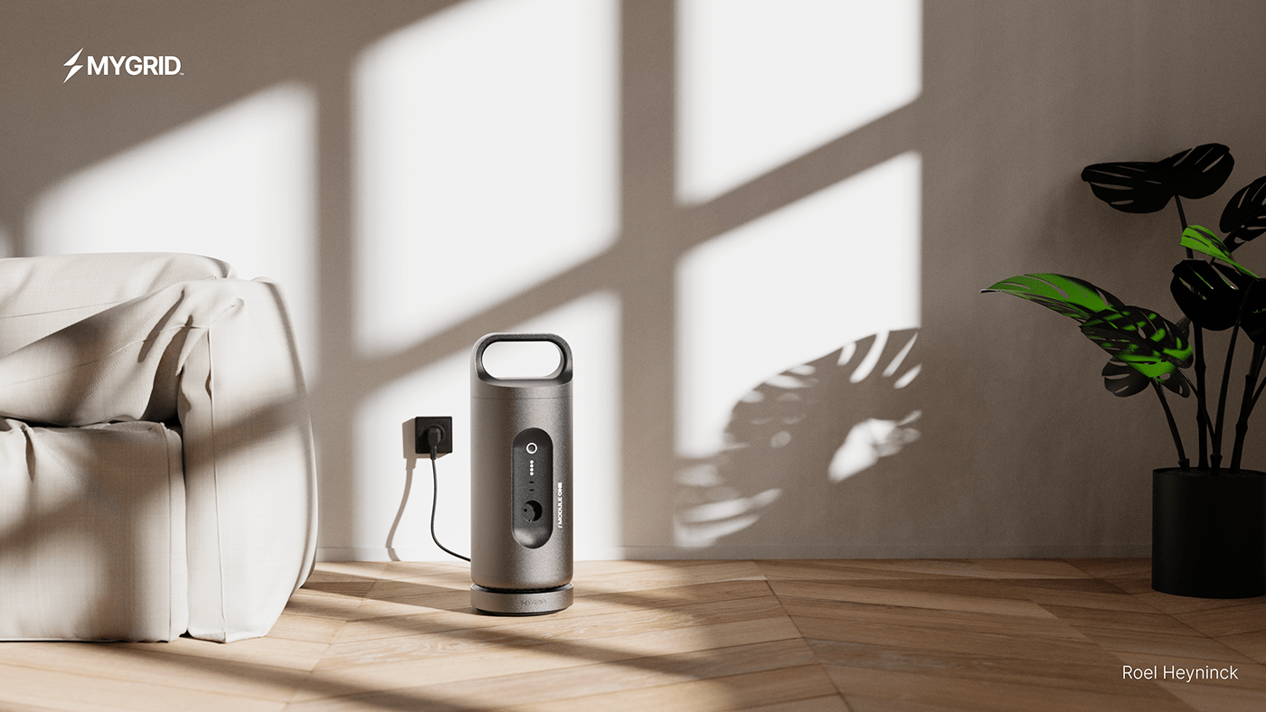 Household Battery，product design，Portable，Appearance design，