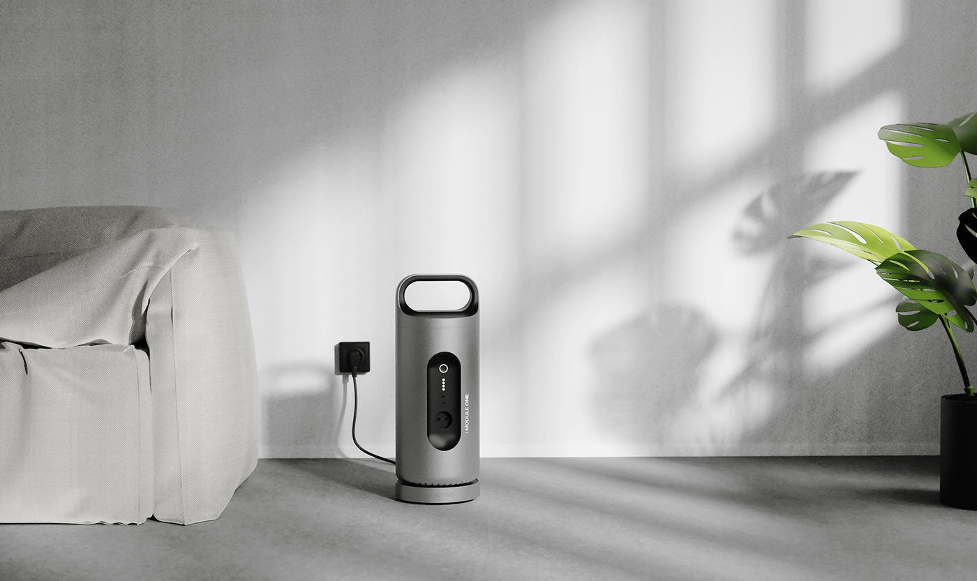 Household Battery，product design，Portable，Appearance design，