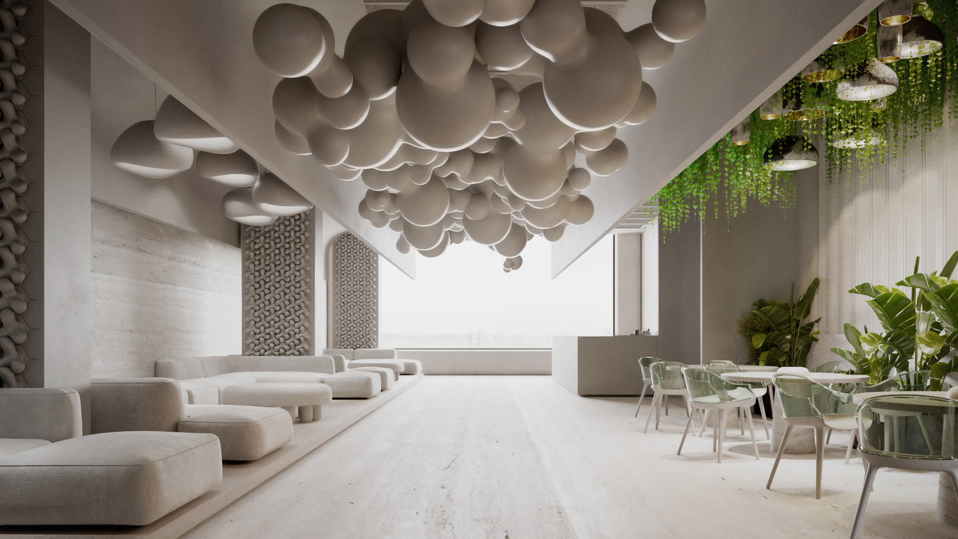 Visit the Center，Architecture，3d，3D model，Design，visualization，