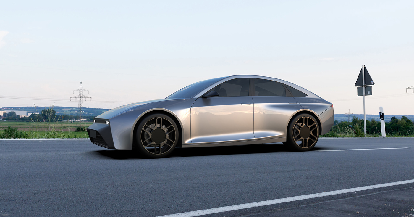 Moscow Vizzy，automobile，streamline，Appearance design，Cool，