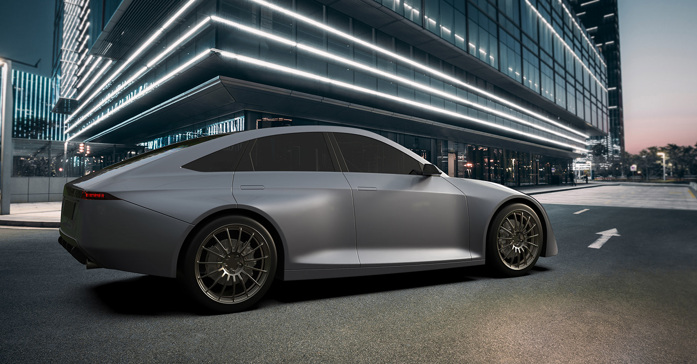 Moscow Vizzy，automobile，streamline，Appearance design，Cool，