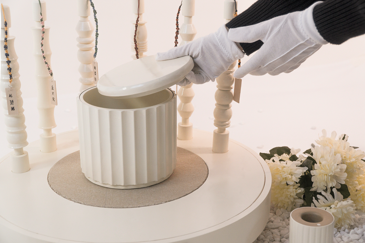 The cinerary casket，Appearance design，delicate，product design，Emotional design，