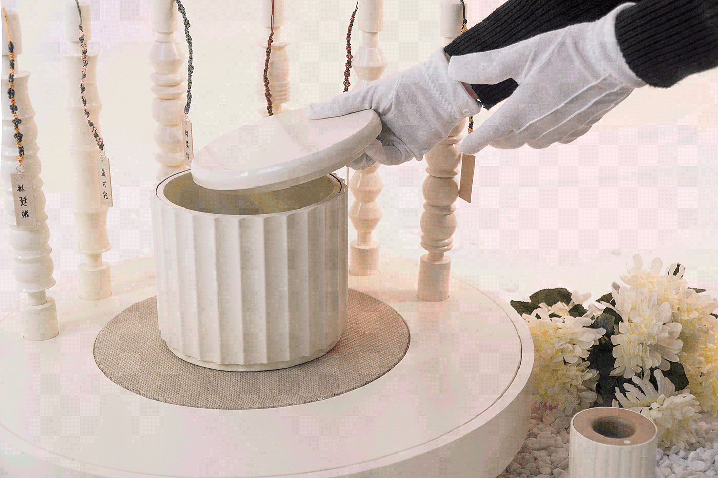 The cinerary casket，Appearance design，delicate，product design，Emotional design，