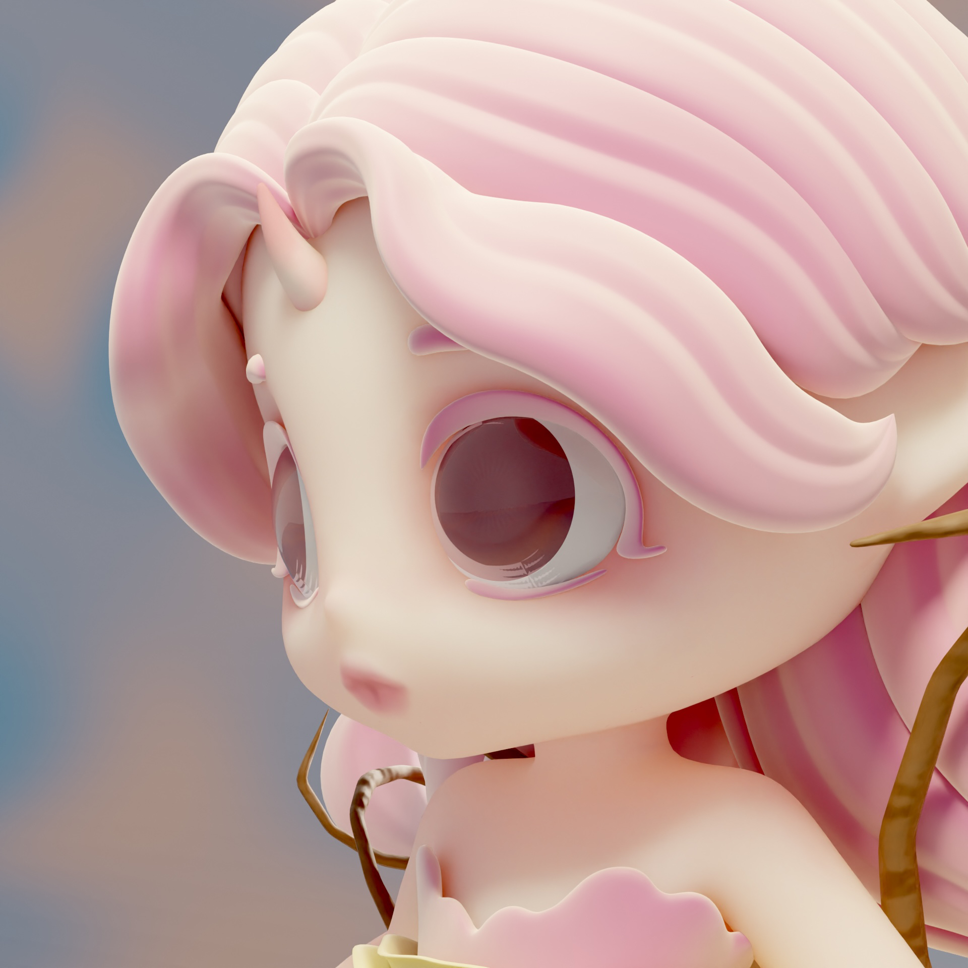 modeling，IP，3d，Doll，Tide play，