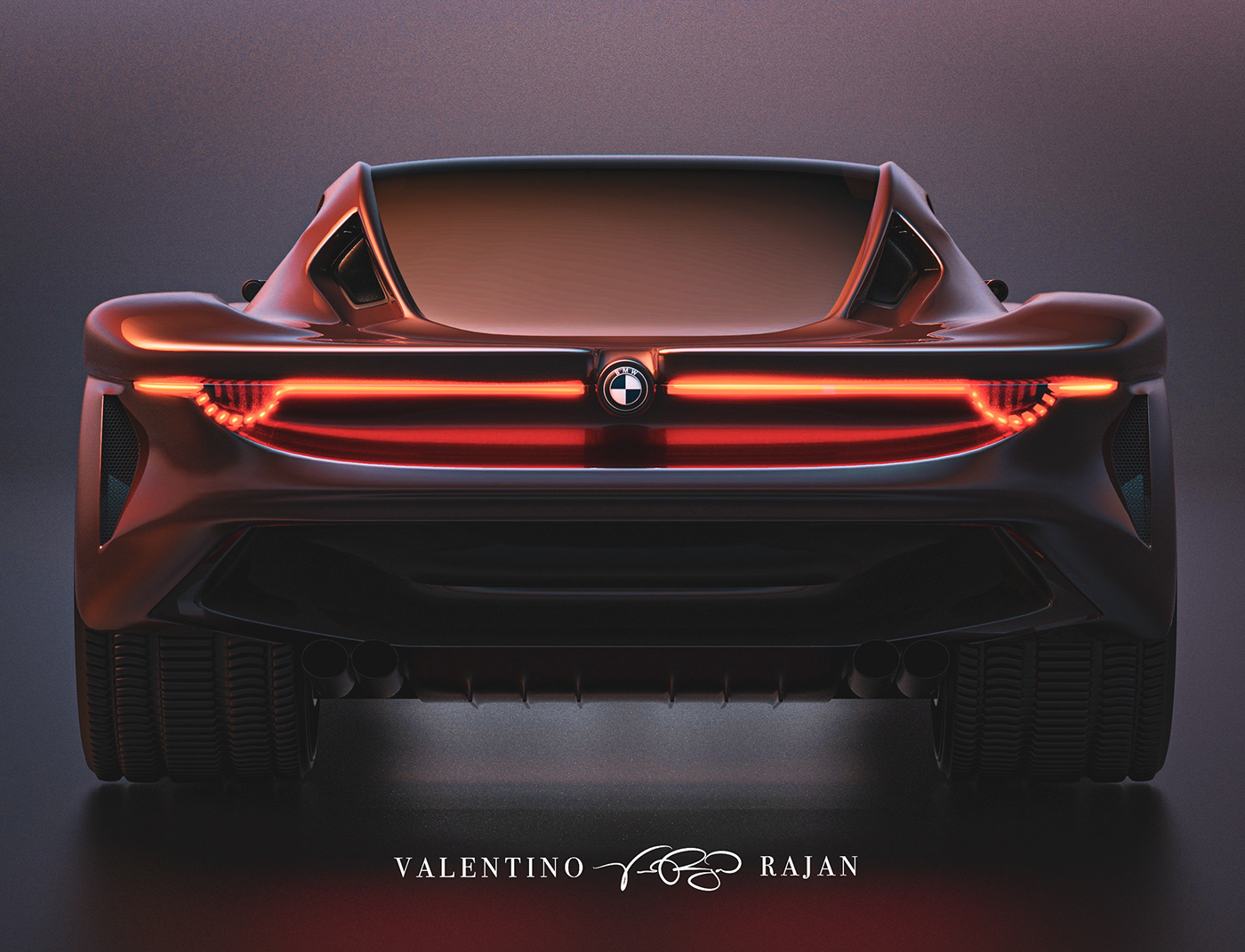 Valentino Rajan，BMW FNS iThirty，Automobile design，Streamlined design，