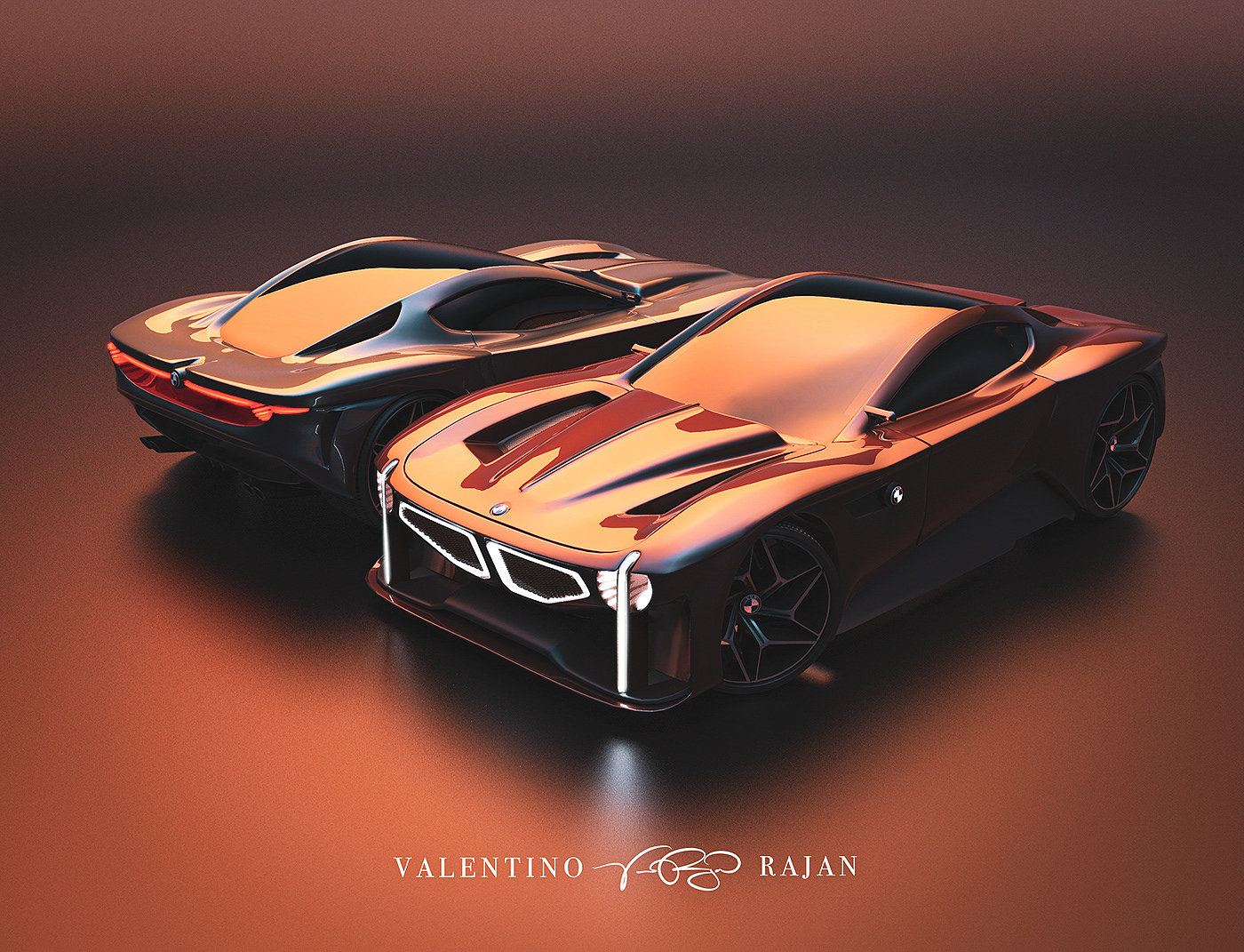 Valentino Rajan，BMW FNS iThirty，Automobile design，Streamlined design，