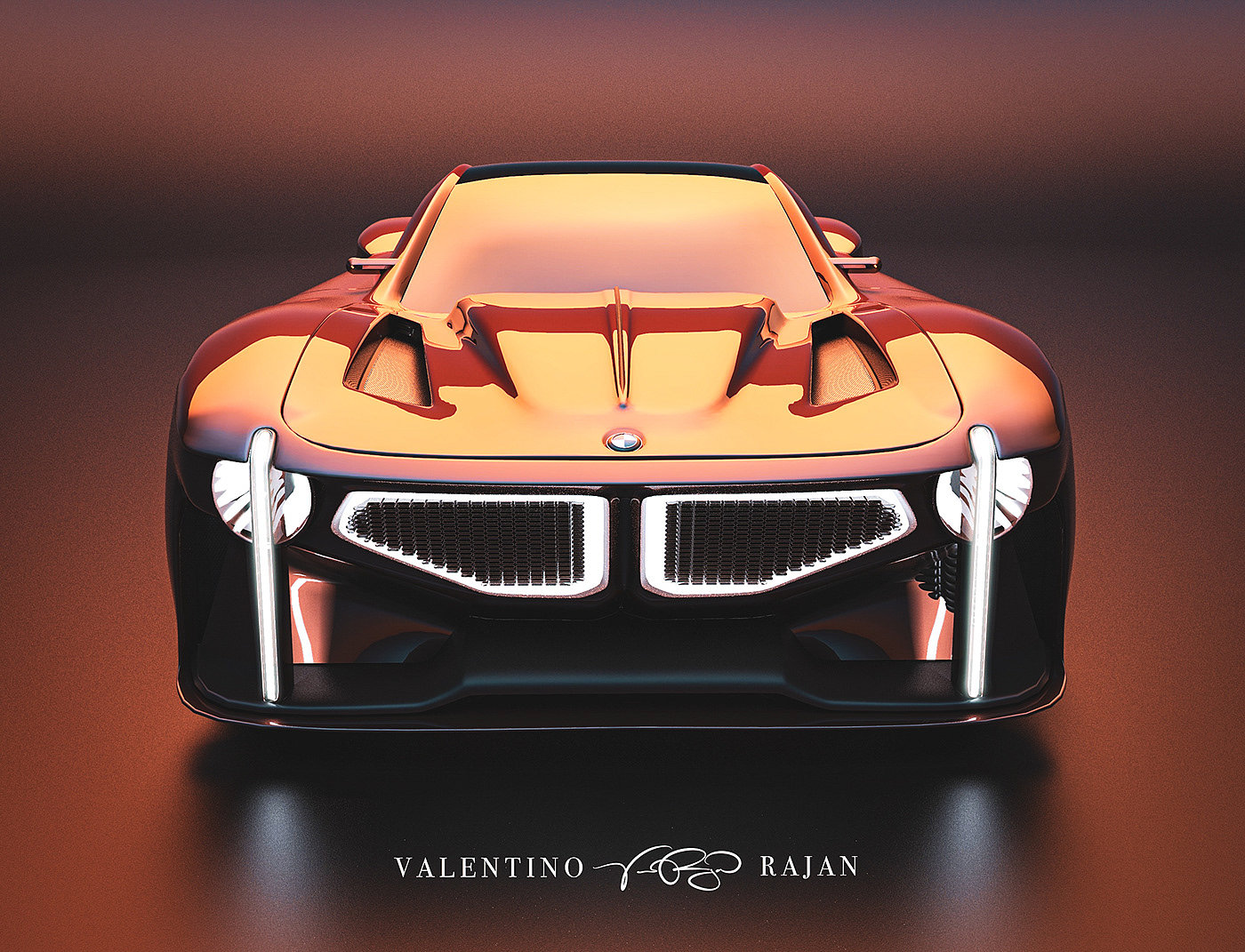 Valentino Rajan，BMW FNS iThirty，Automobile design，Streamlined design，