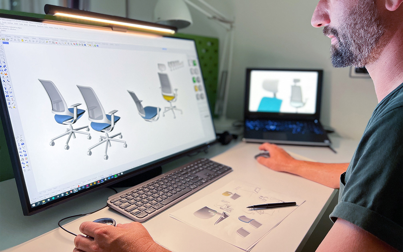 ITO Design，hug，furniture design ，product design，Ergonomics，self-balancing system，customized，Seamless design，