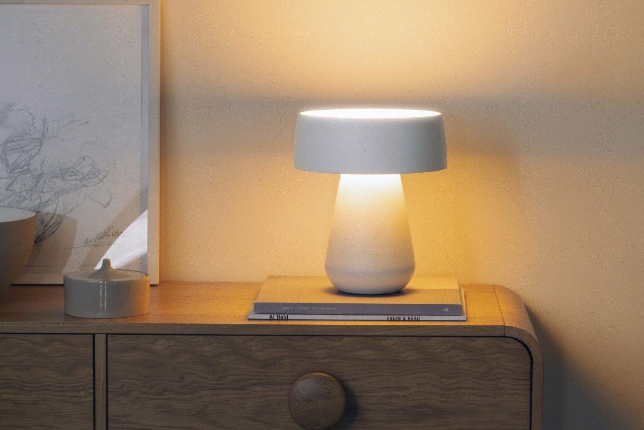 Hula lamp，Two-way lampshade，double diffuser，Felix Pottinger，3D printing，Gantri，