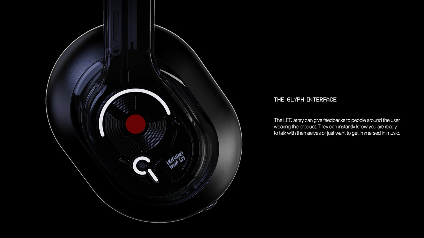 LFD Official，NOTHING head，Earphone design，Ergonomics，Minimalism，