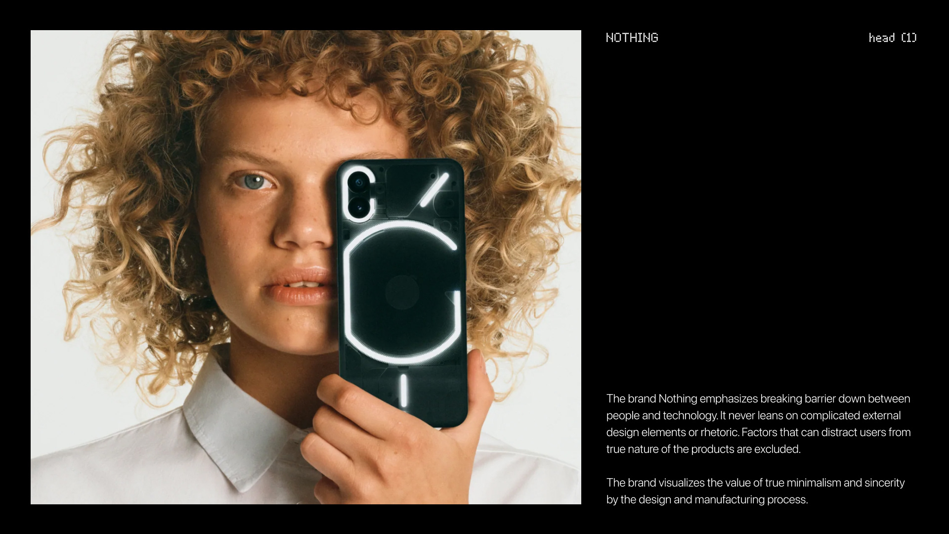 LFD Official，NOTHING head，Earphone design，Ergonomics，Minimalism，