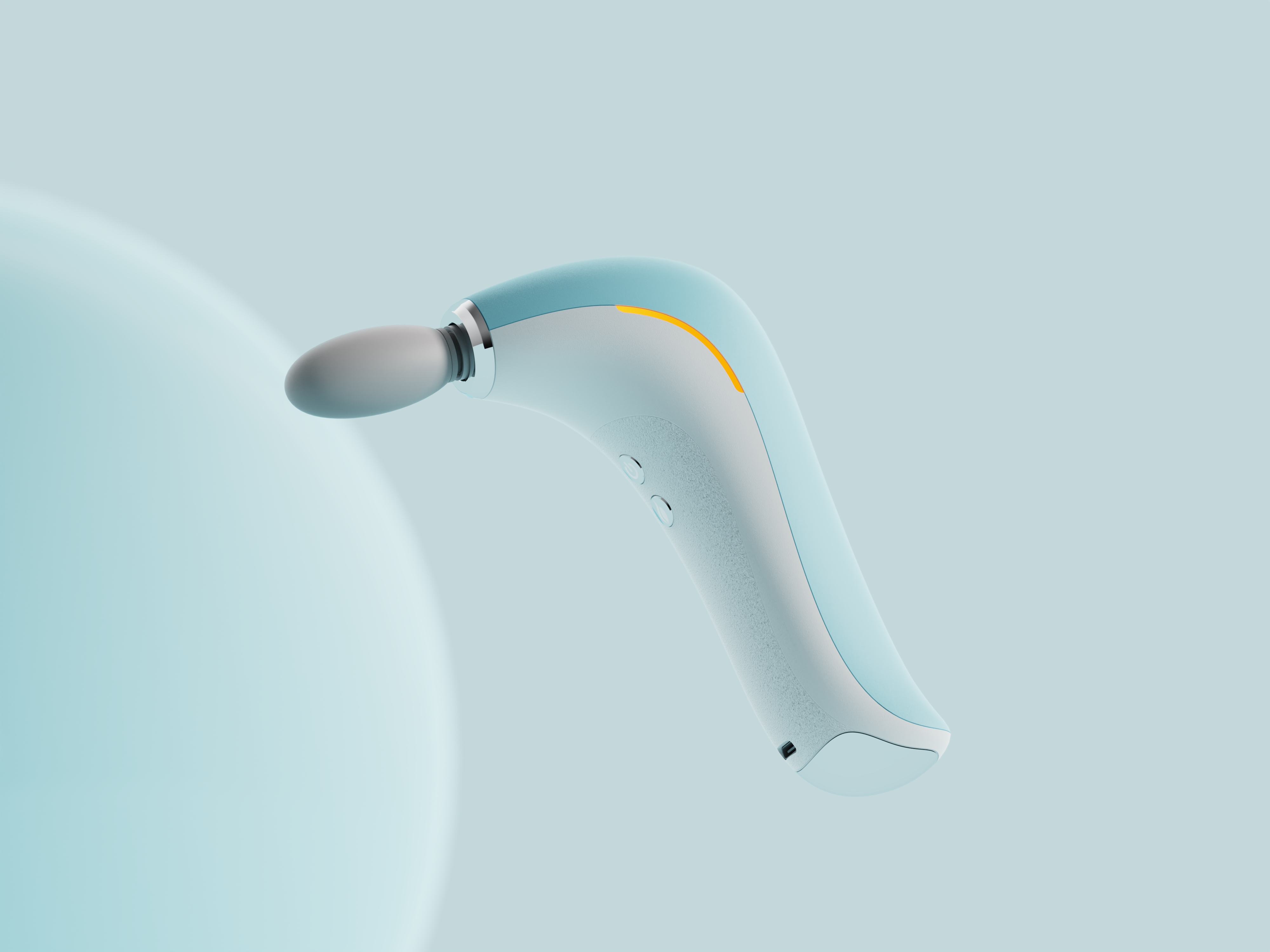 Fascia gun，design sketch，Visual effect design，