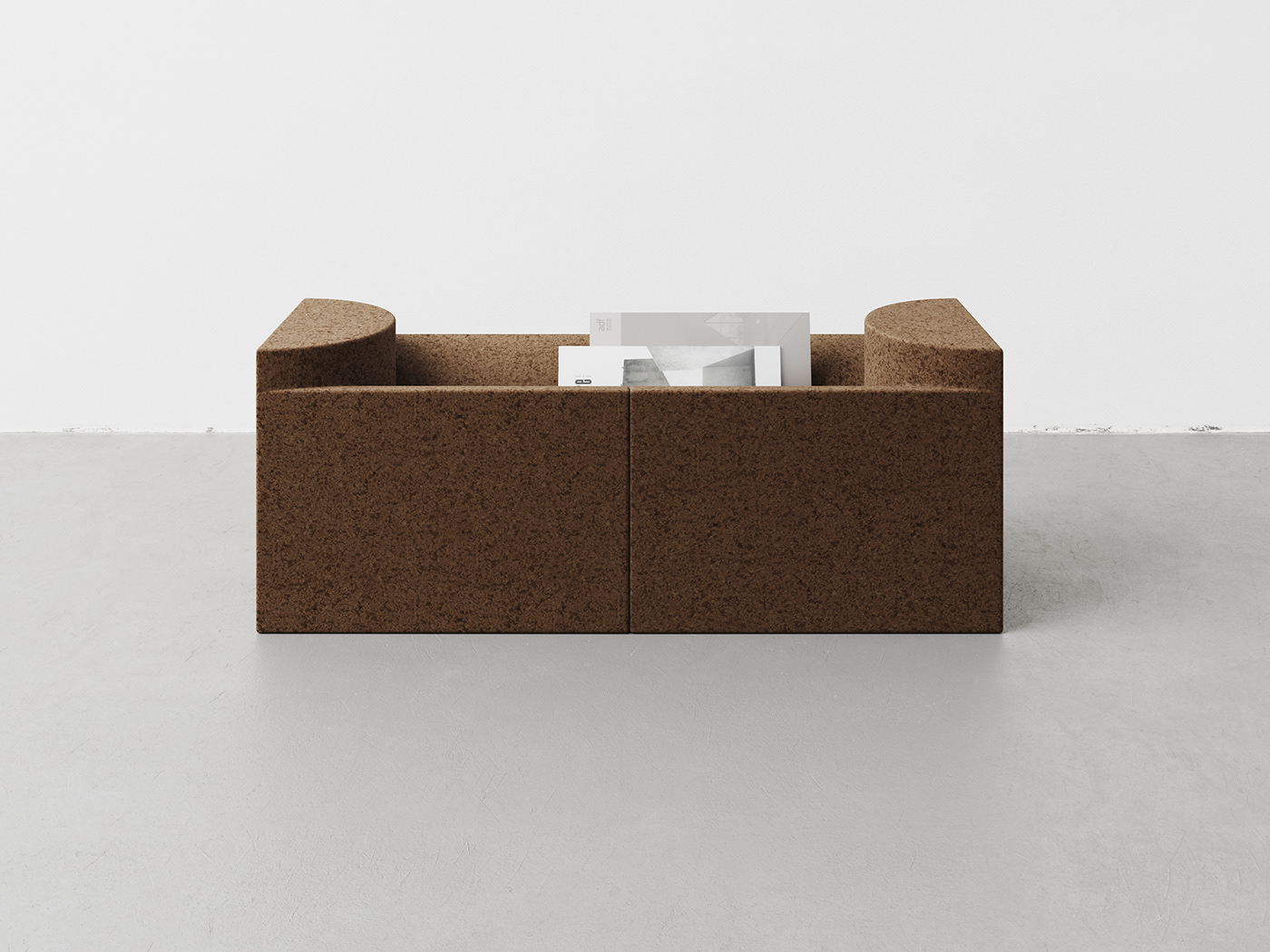 mudu studio，BULL Series，cork，Natural ecological materials，100 percent natural.，100 percent recyclable，chair，