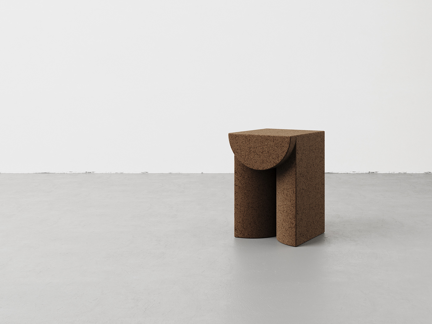mudu studio，BULL Series，cork，Natural ecological materials，100 percent natural.，100 percent recyclable，chair，