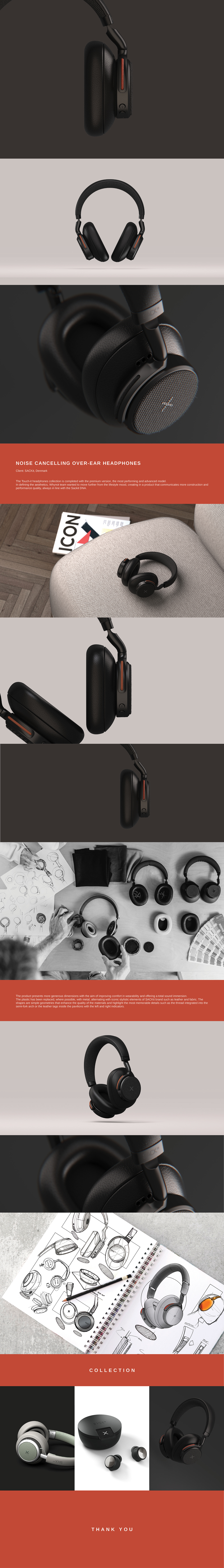 Touch-it Headset Series，product design，Aesthetic design，Minimalism，Whynot Design，