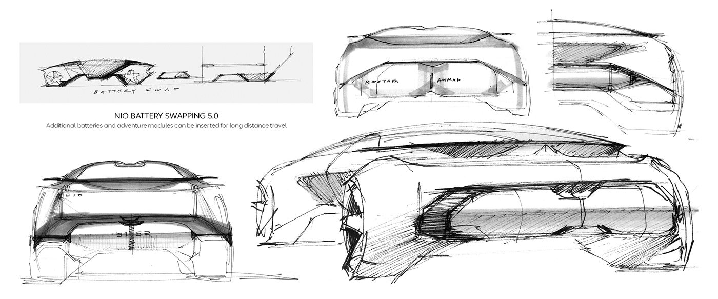 Joonyoung Koo，NIO EDEN，Design aesthetics，Automobile design，Streamlined design，