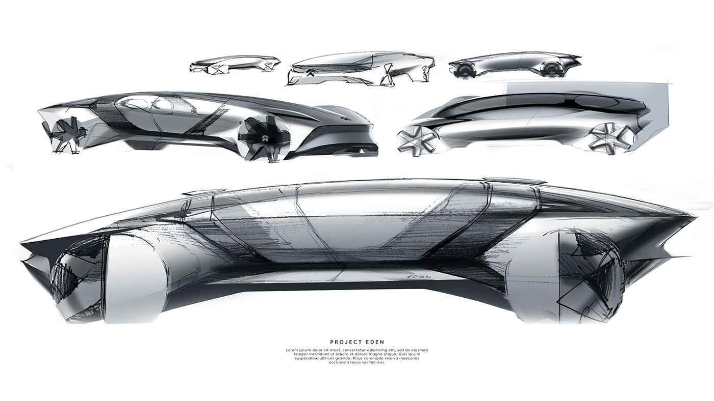 Joonyoung Koo，NIO EDEN，Design aesthetics，Automobile design，Streamlined design，