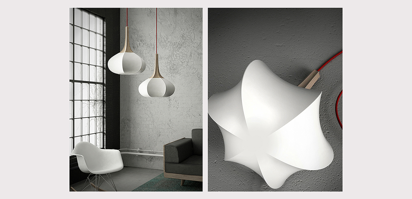 SWELL，lamps and lanterns，product design，