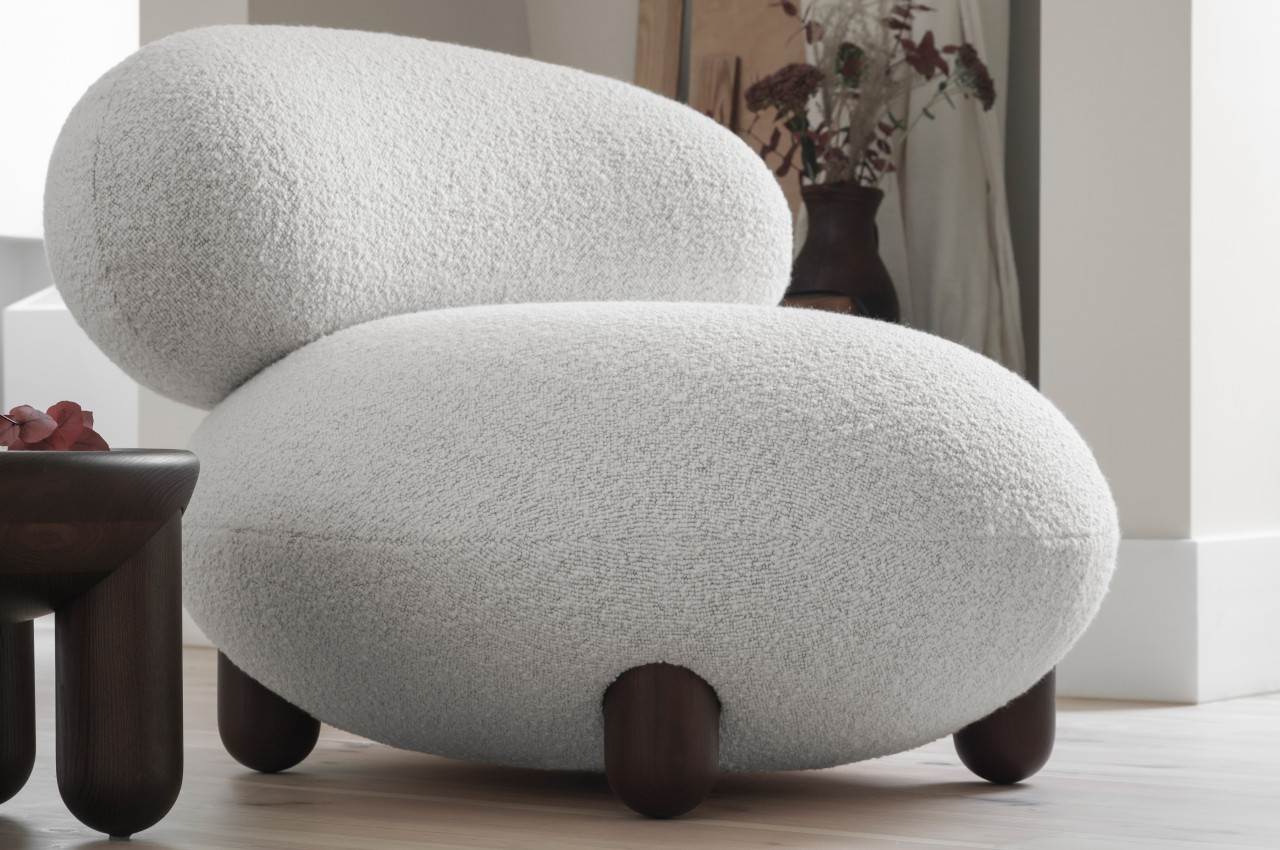 Flock，furniture design ，Warm and comfortable，Ergonomics，