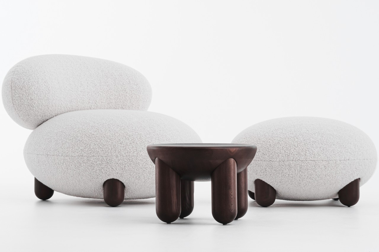 Flock，furniture design ，Warm and comfortable，Ergonomics，