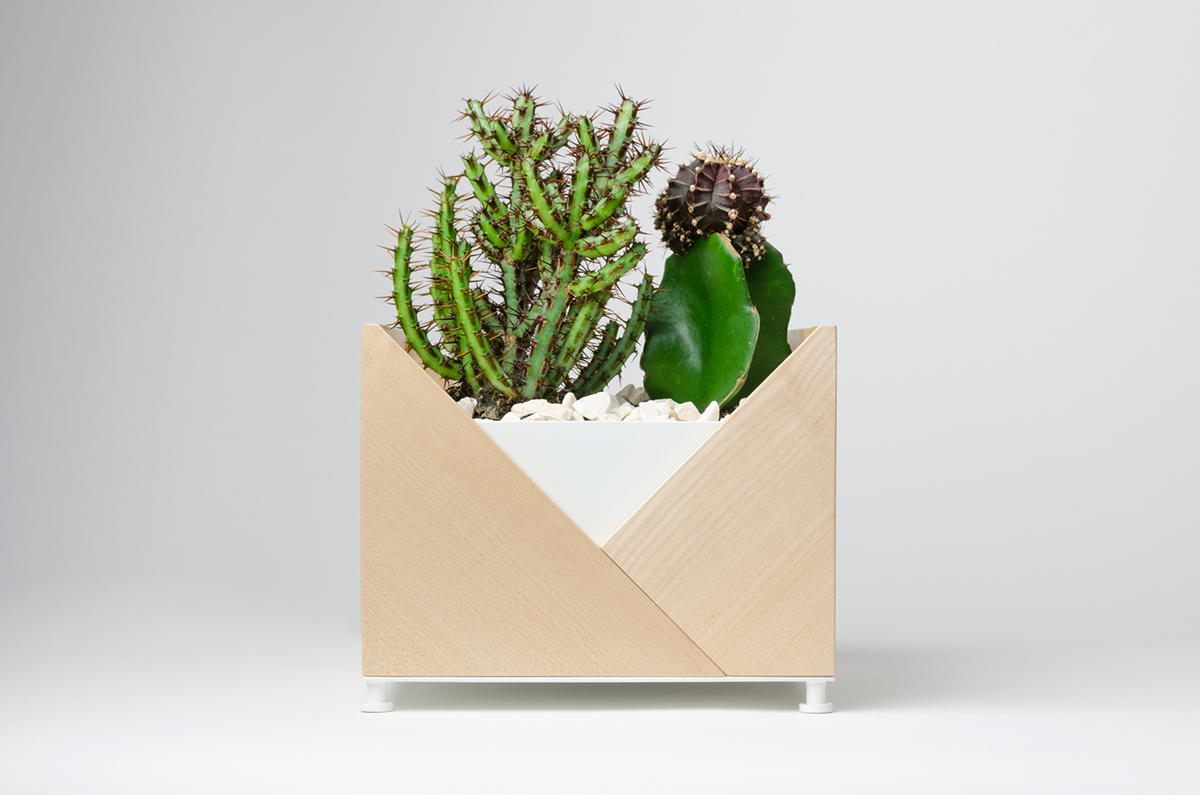 Flower Disk，Origami，Natural wood，container，Planting flowers and plants，decorate，