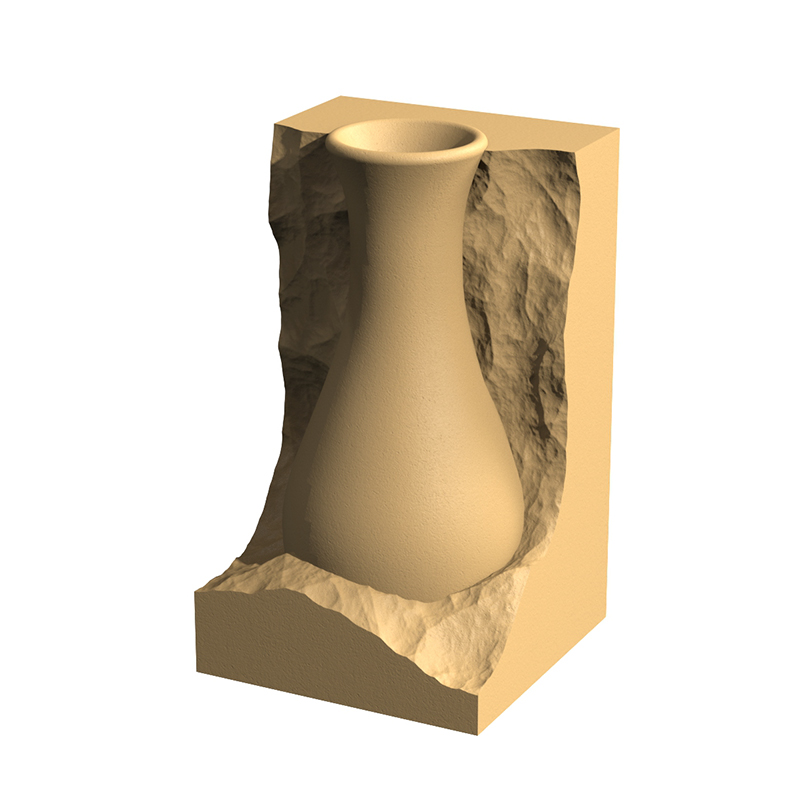 Cement flower，Cement aromatherapy bottle，buddha flower planting，