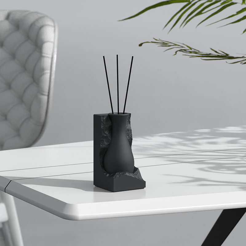 Cement flower，Cement aromatherapy bottle，buddha flower planting，