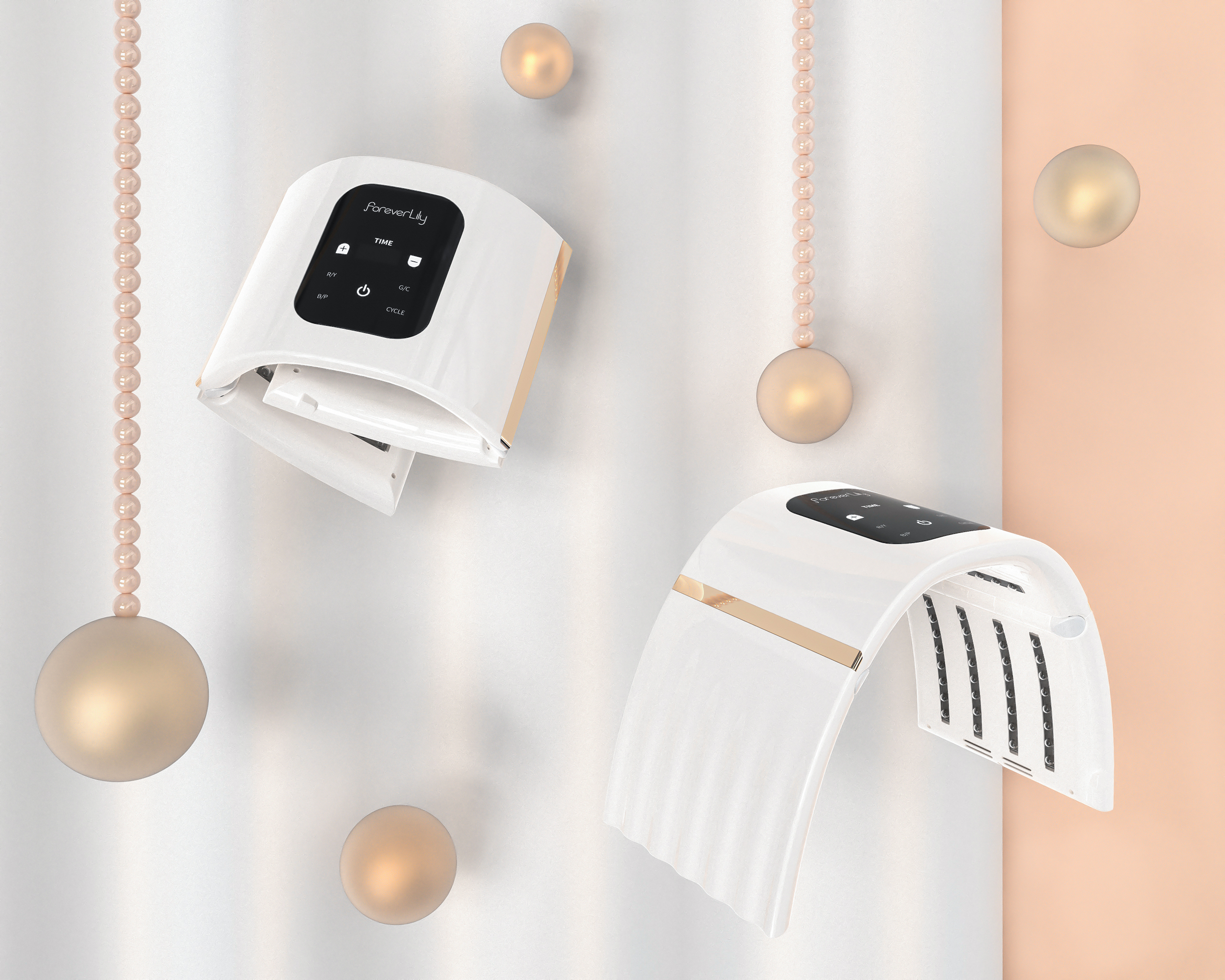 a spectrometer，cosmetology，Appearance design，