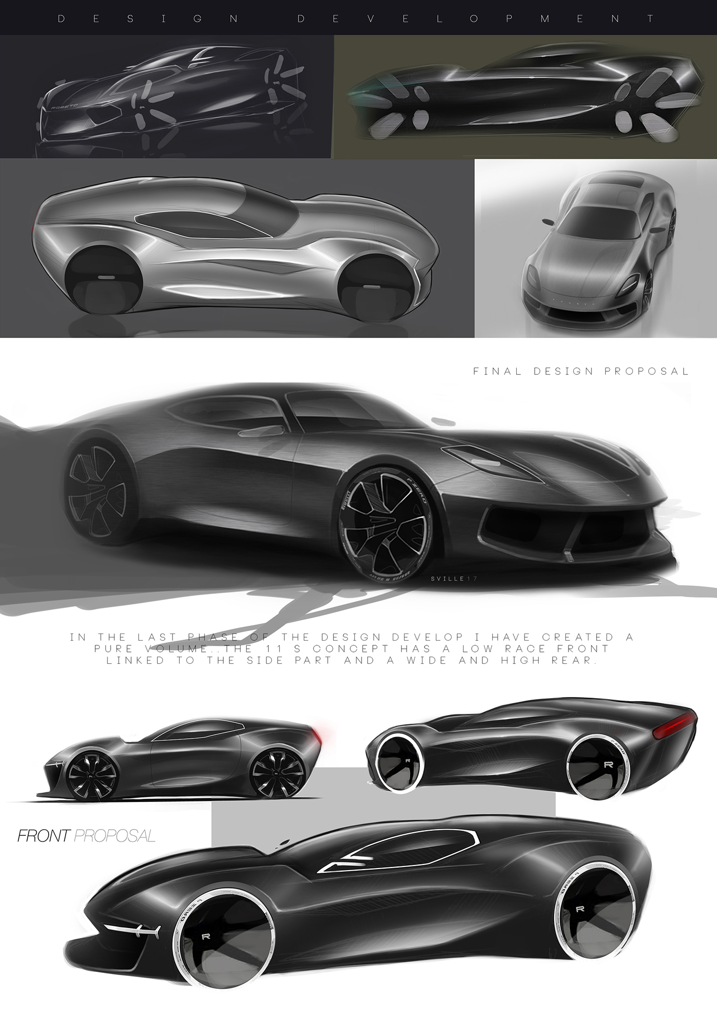 Roseto 11S，Automatic design，sketch，Sports car，