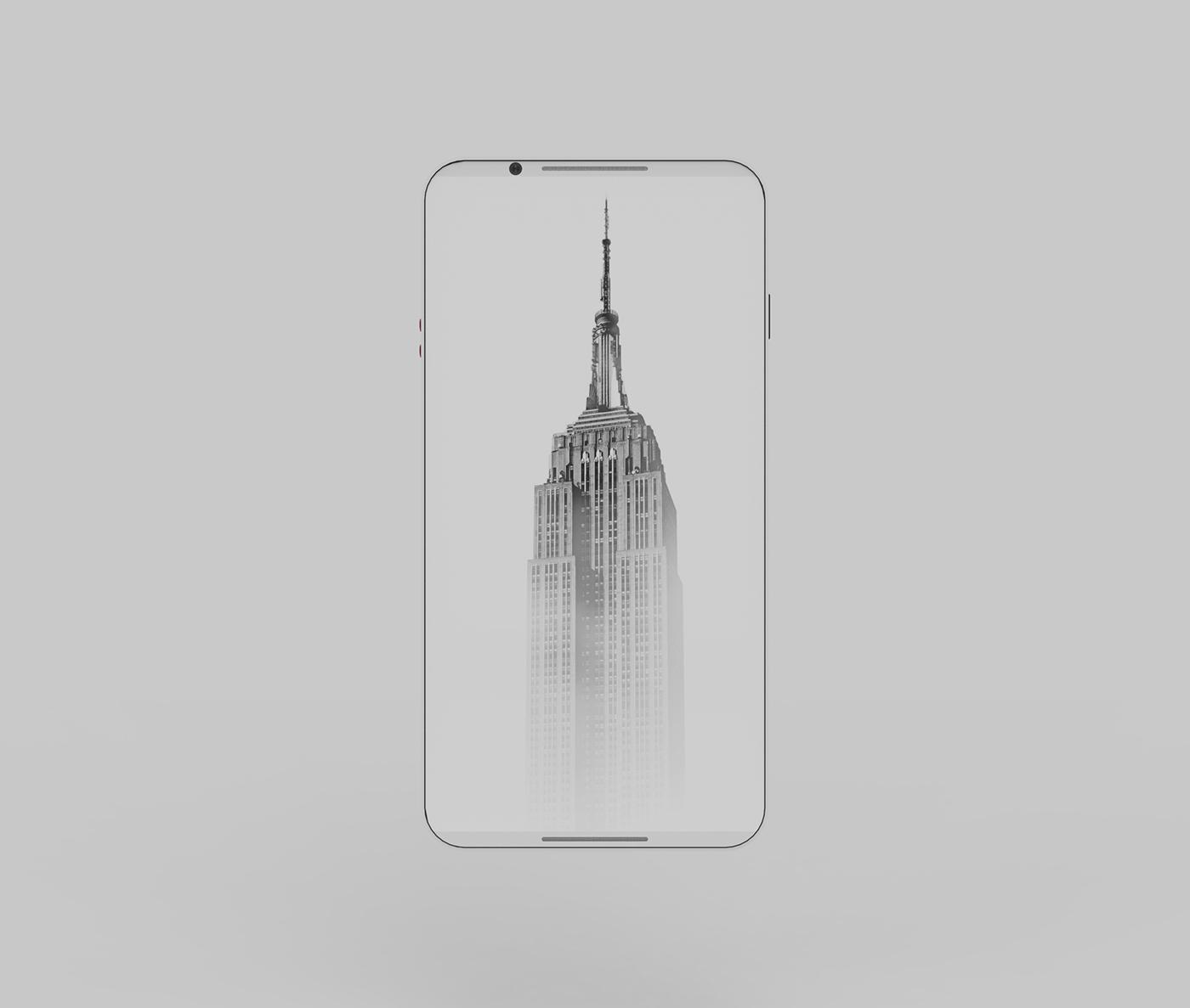 braun，mobile phone，concept，intelligence，