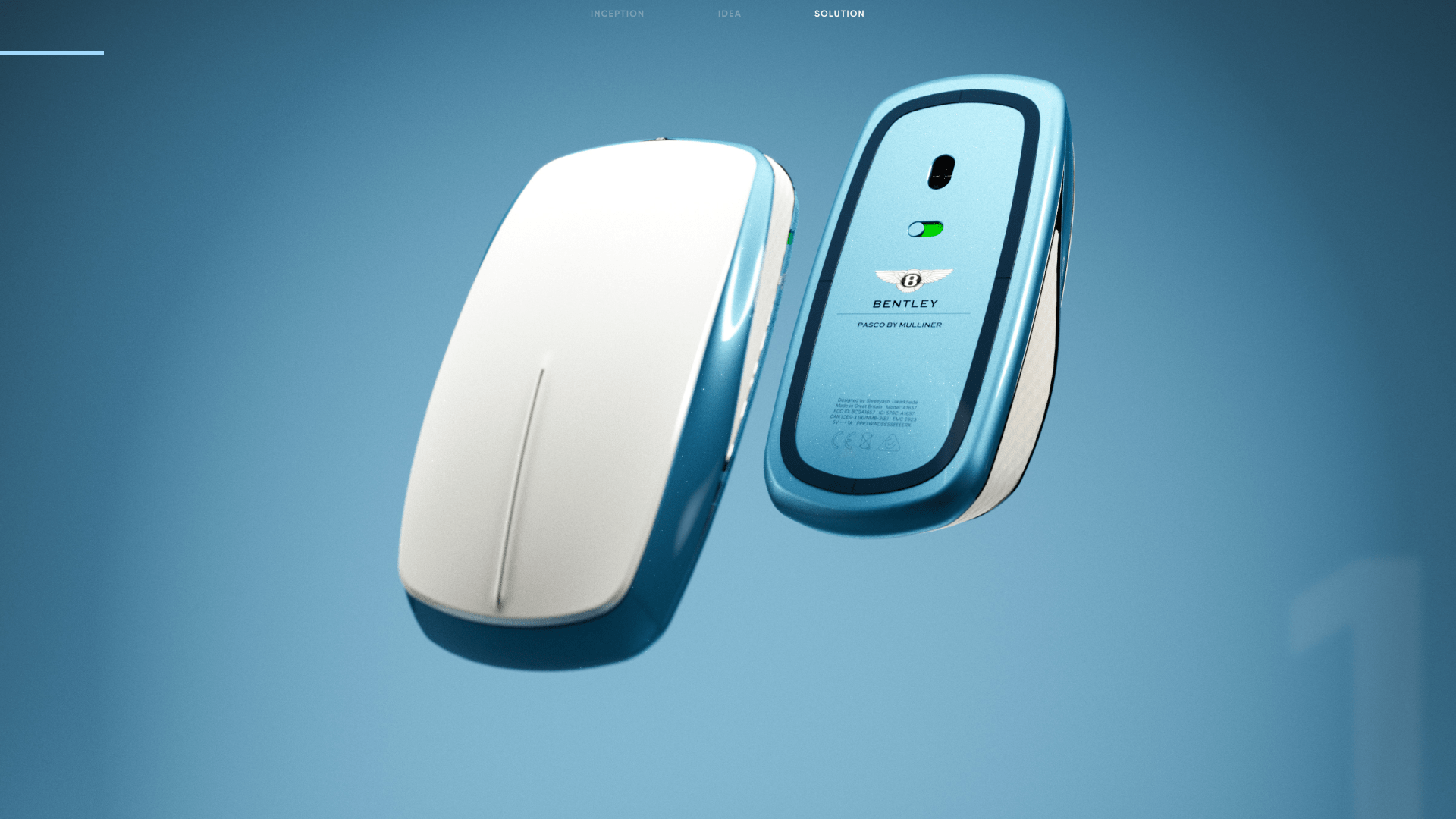 Shreeyash Takarkhede，Bentley，Pasco by Mulliner，Mouse design，product design，Bentley，