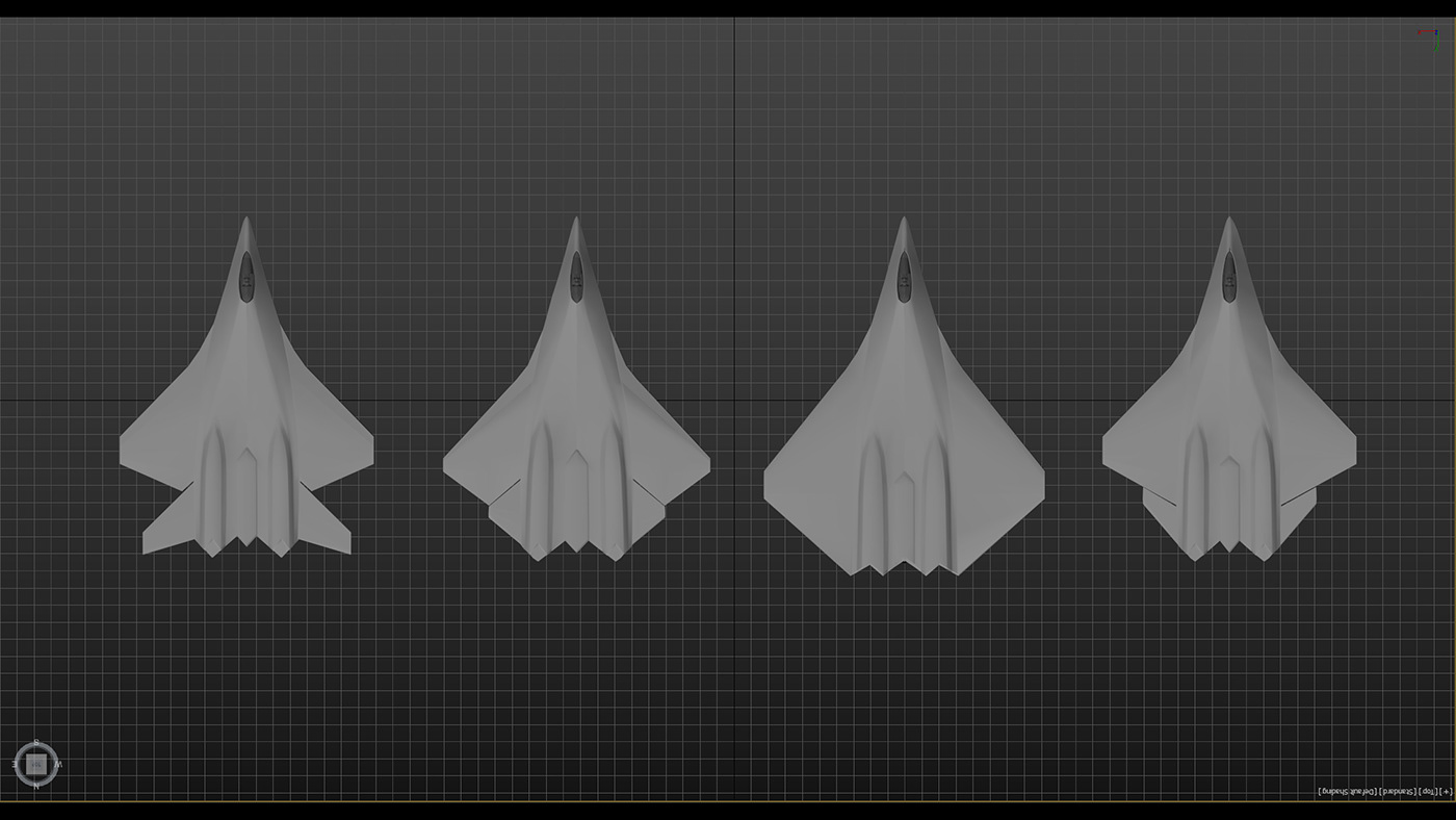 Black widow III，I fill Enchev，modeling，Render，Fighter Design，