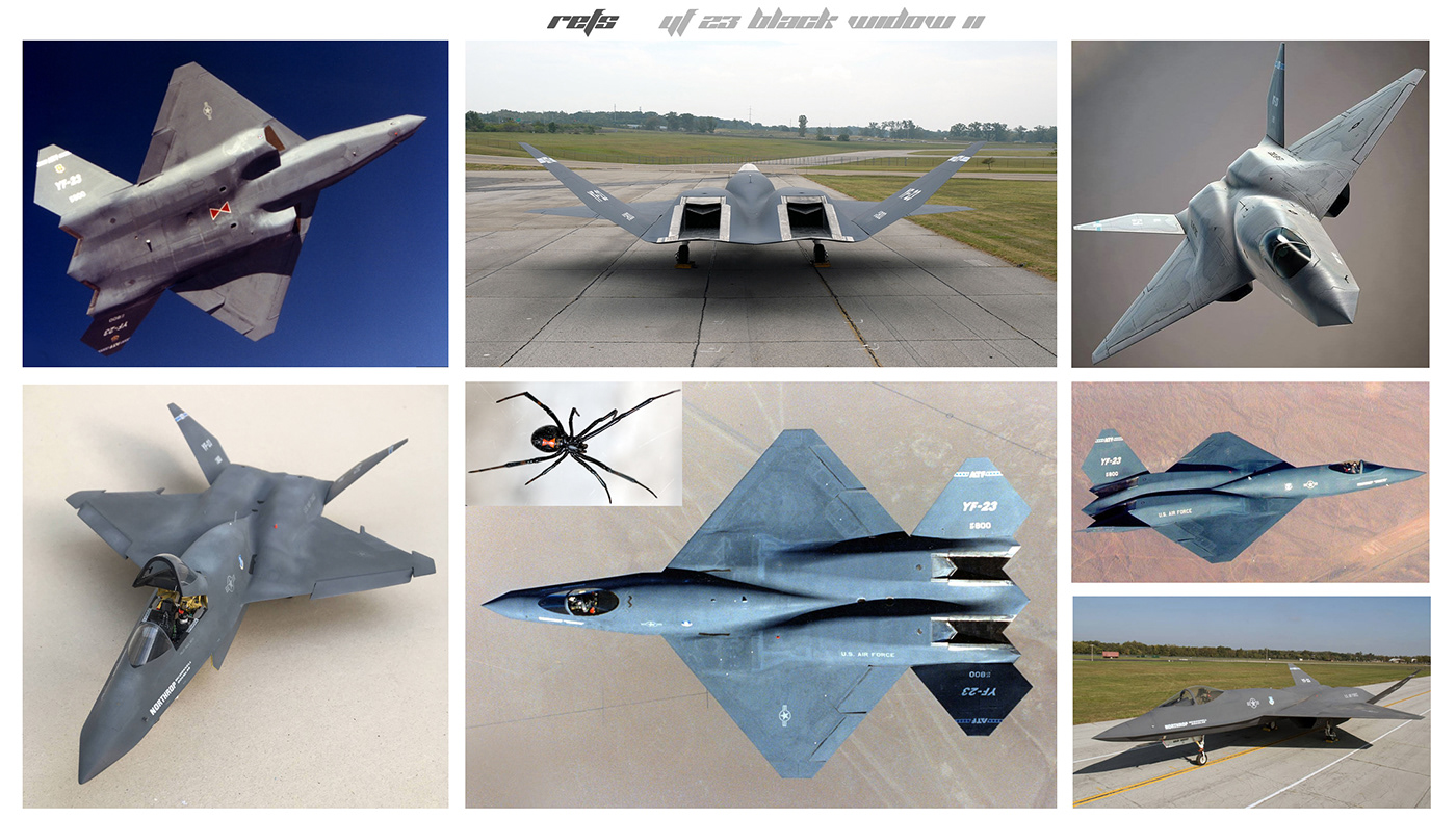 Black widow III，I fill Enchev，modeling，Render，Fighter Design，