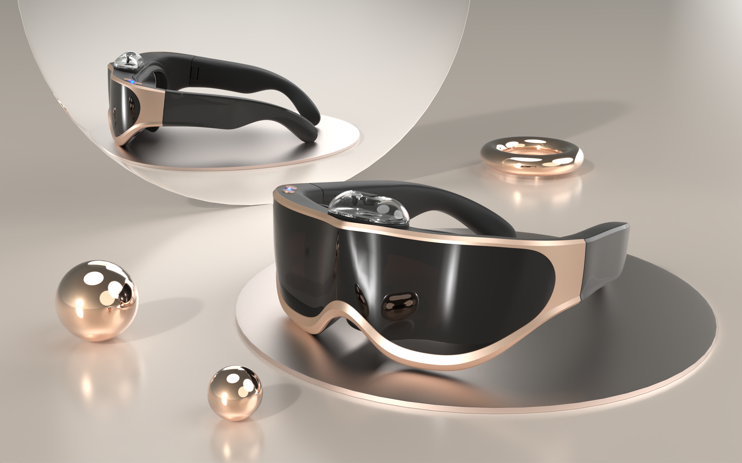 Steam eye mask, atomizing eye mask, glasses, eye mask，