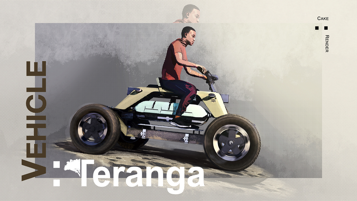 conceptual design，Automobile design，Ergonomics，Guillaume GARZENNEC，Greenism，planting trees，Desertification，