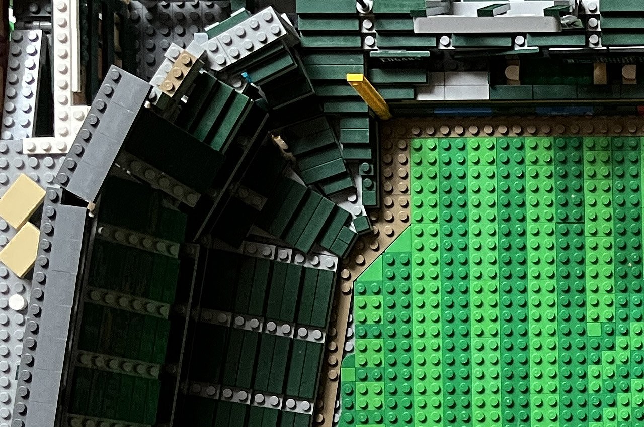 Shane Deegan，Lego，T-MOBILE Park Stadium，Lego model，