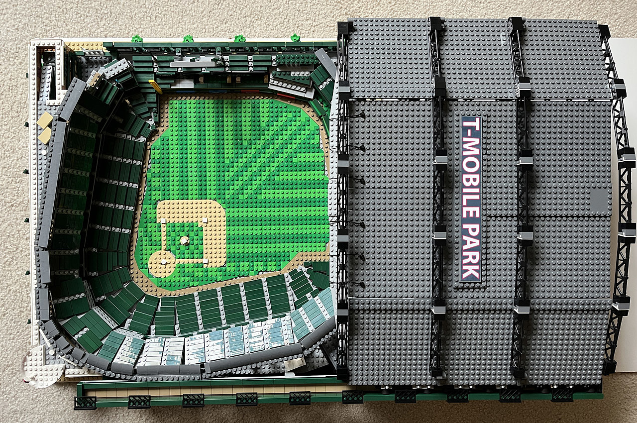 Shane Deegan，Lego，T-MOBILE Park Stadium，Lego model，