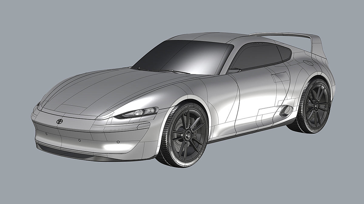 electric vehicle，Toyota，Supra MK4，