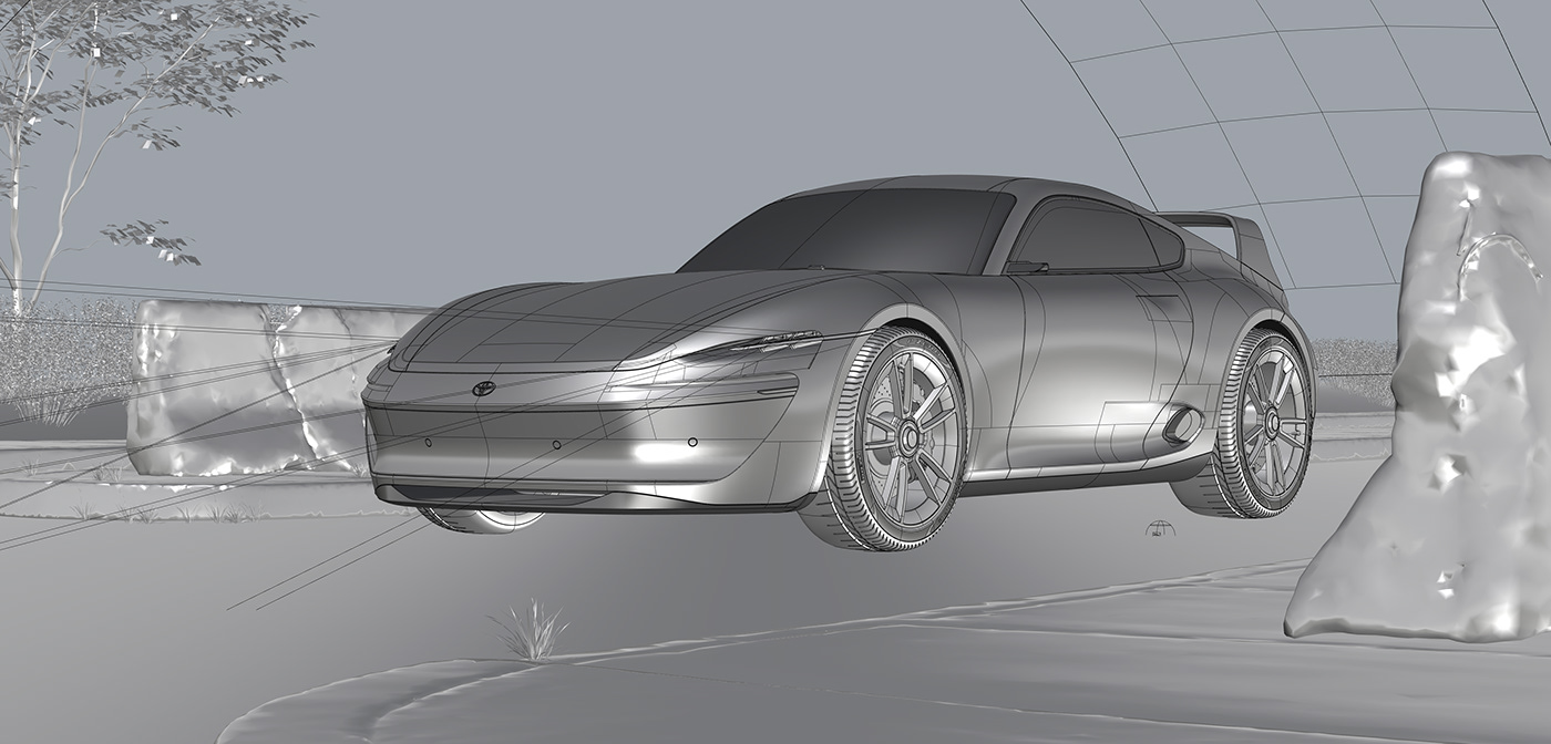 electric vehicle，Toyota，Supra MK4，