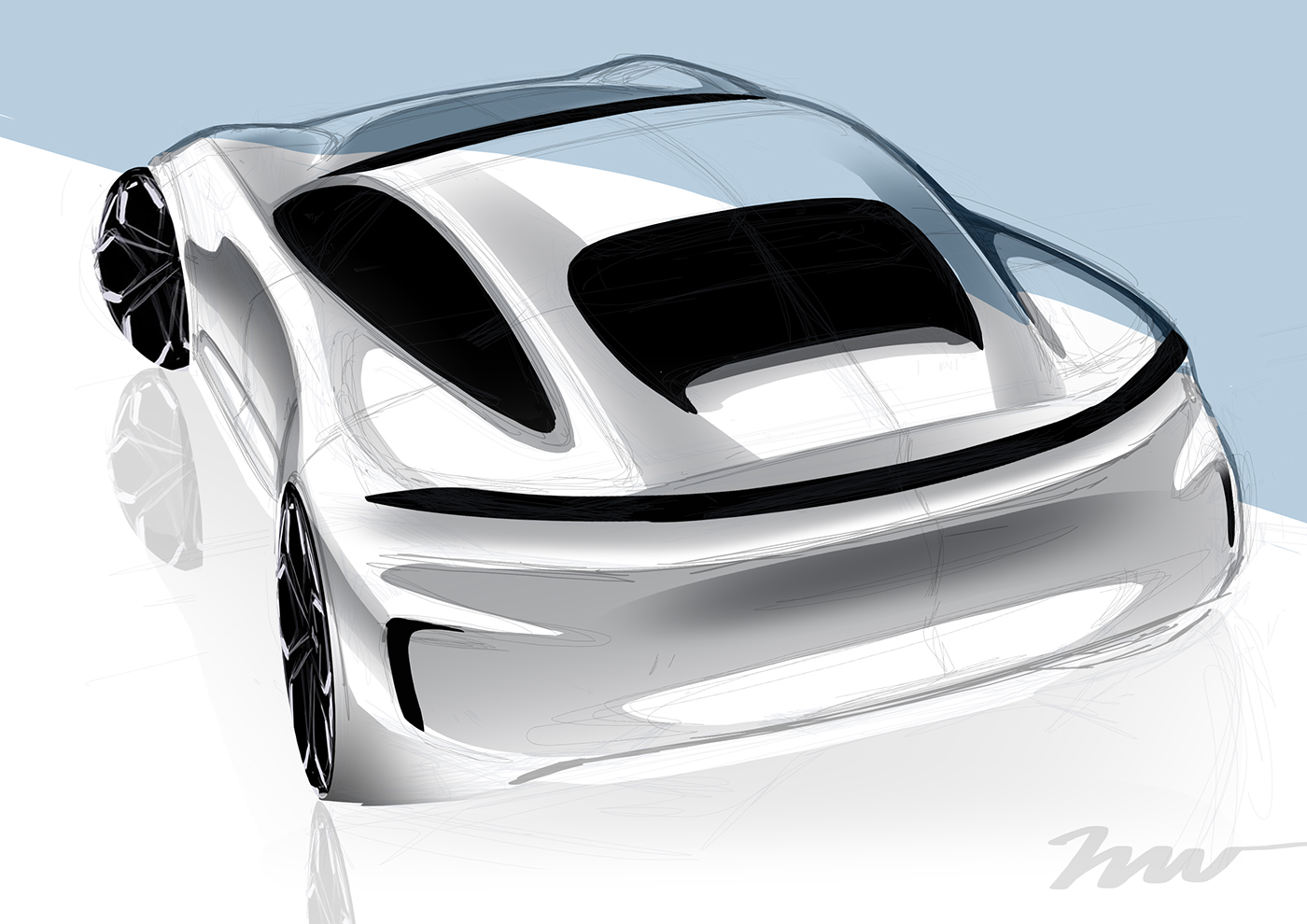 Hand drawn，automobile，vehicle，