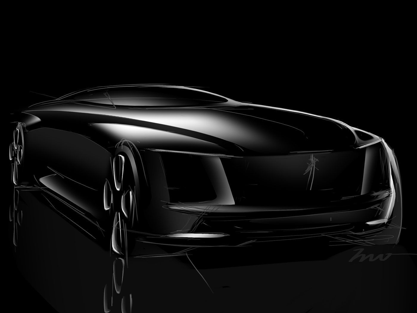 Hand drawn，automobile，vehicle，