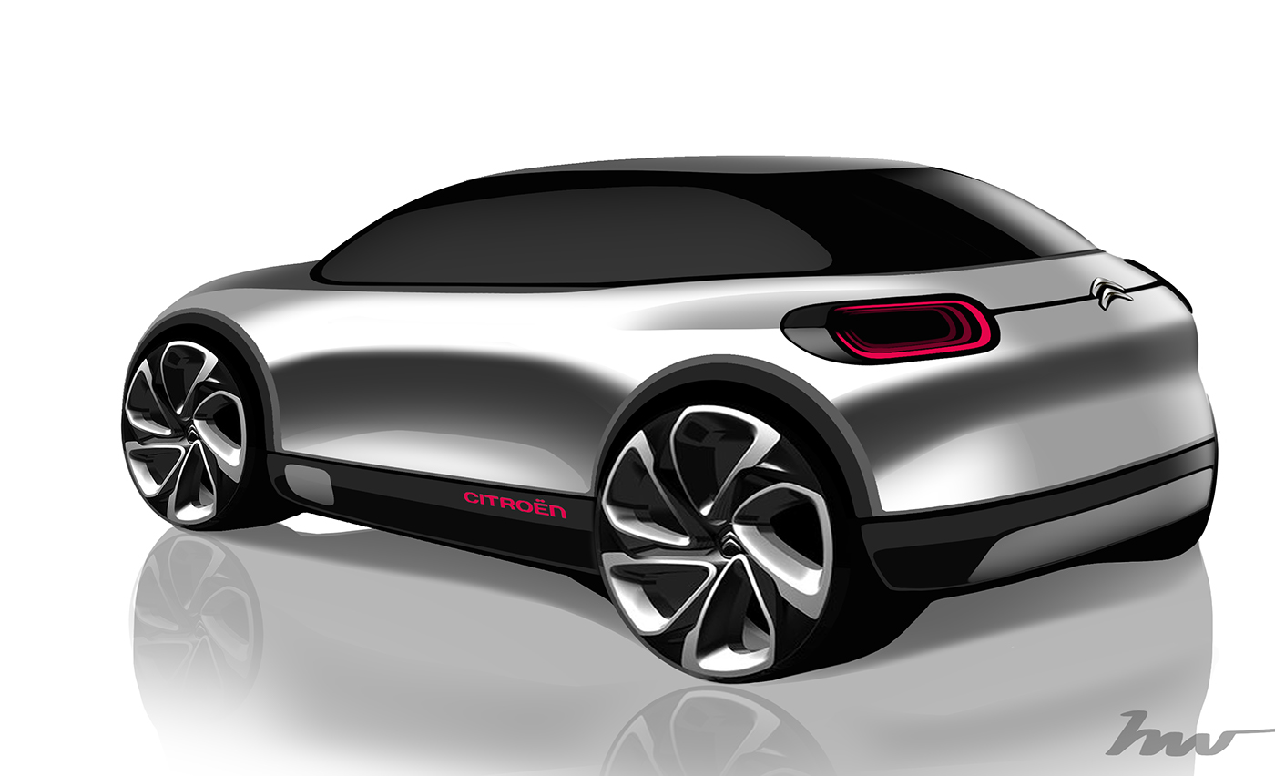 Hand drawn，automobile，vehicle，