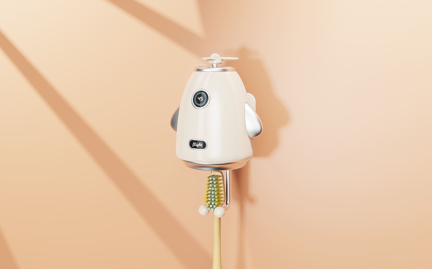 Creative design，Appearance design，id，Toothbrush sterilizer，industrial design，Small household appliance design，