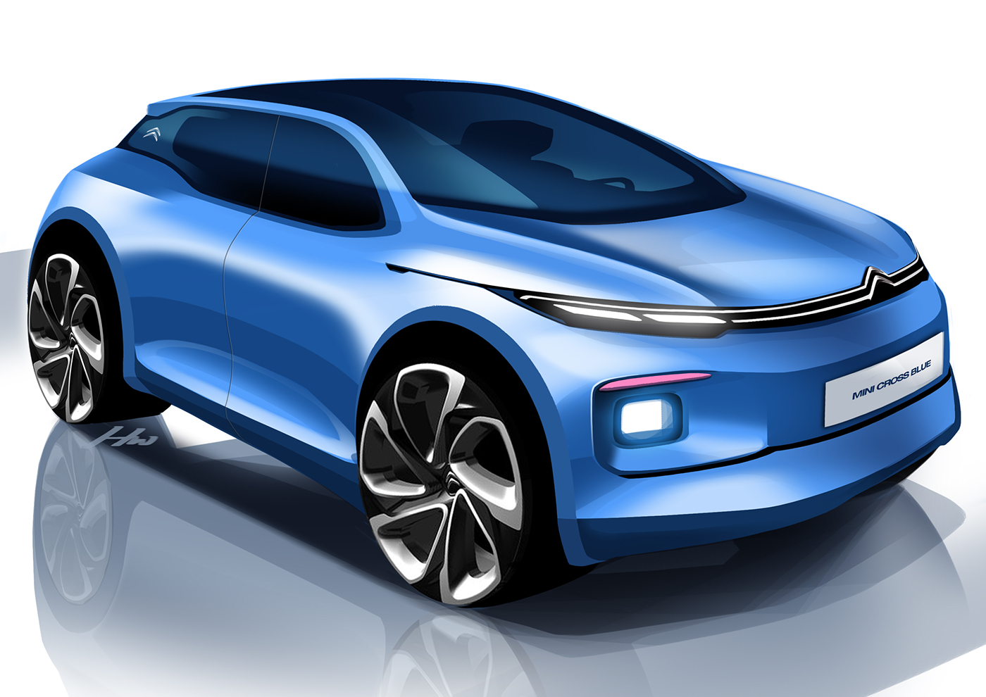 Hand drawn，automobile，vehicle，