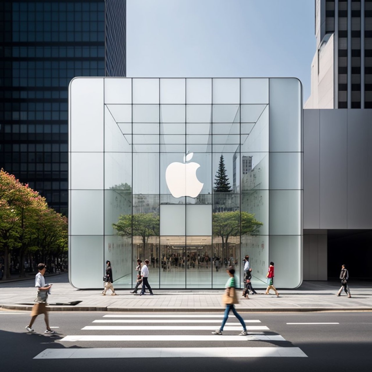 Architecture，Apple Store，Architectural design，Design，design，architectural style，