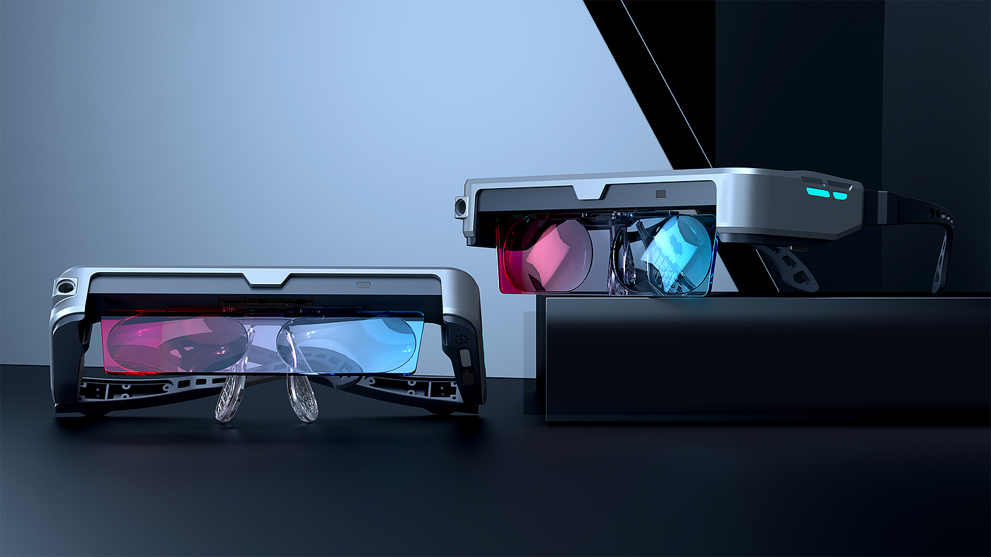 glasses，product design，Digital intelligence，