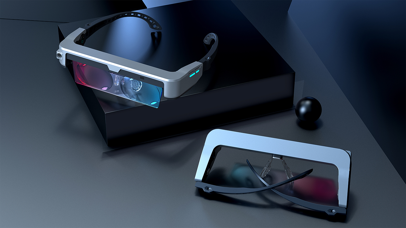 glasses，product design，Digital intelligence，